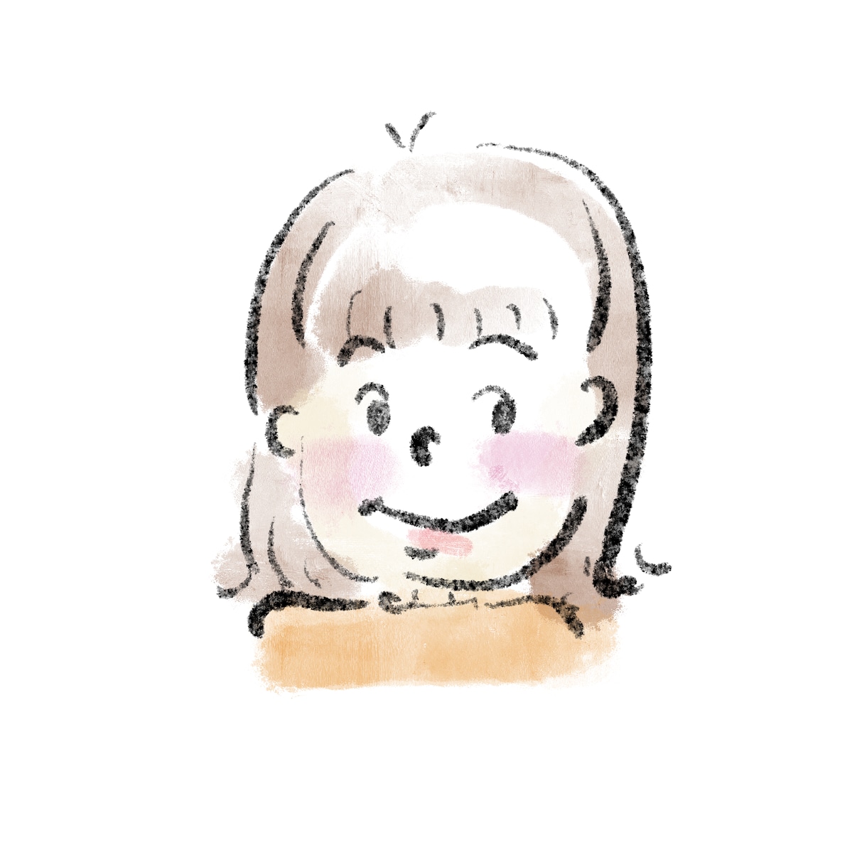 優しいタッチで心がポカポカする似顔絵描きます 1,000円で！優しいタッチで似顔絵描かせてキャンペーン中 イメージ1