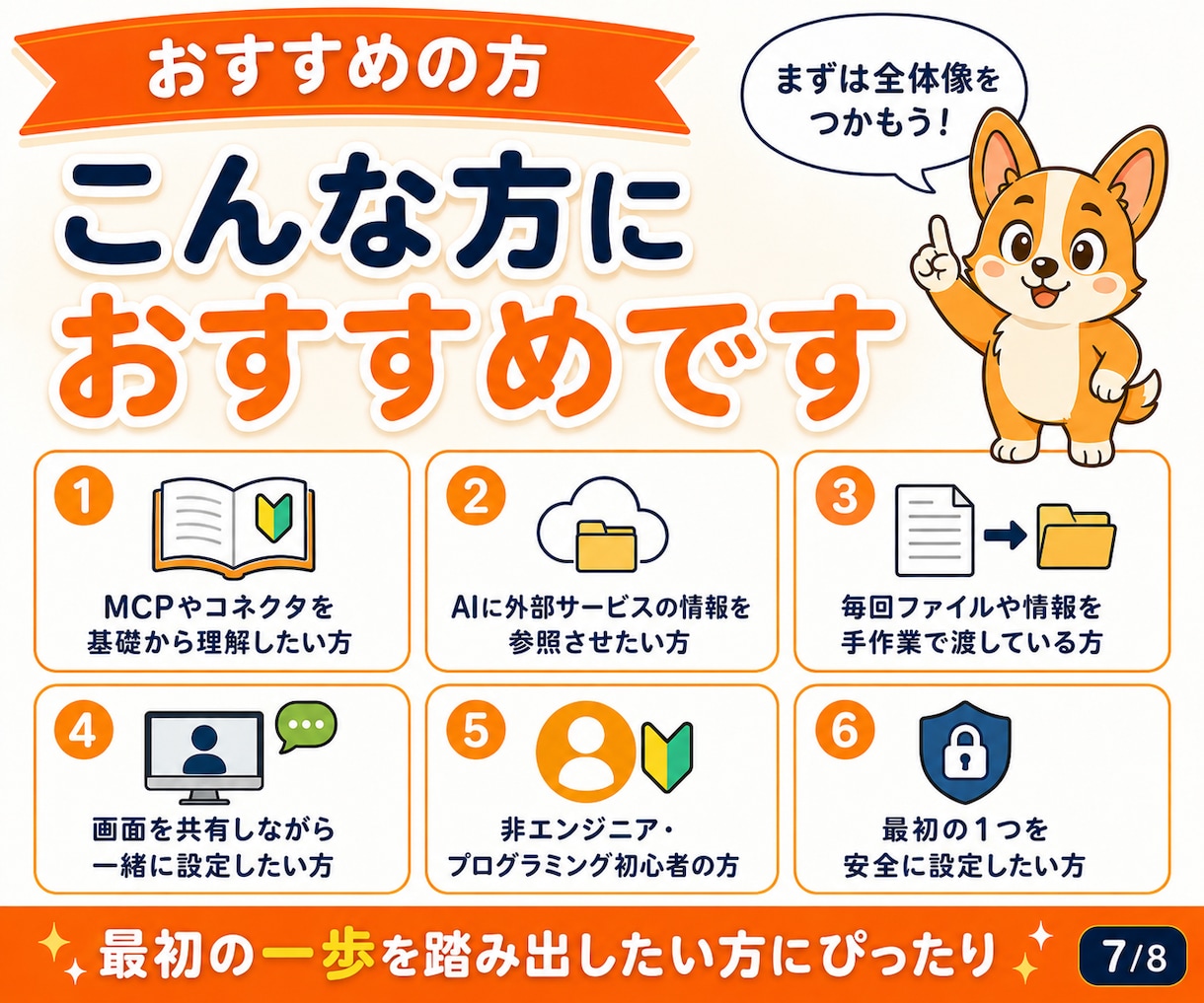初心者向けMCP・コネクタを教えます 1時間で仕組みを理解し連携を1つ設定します イメージ7