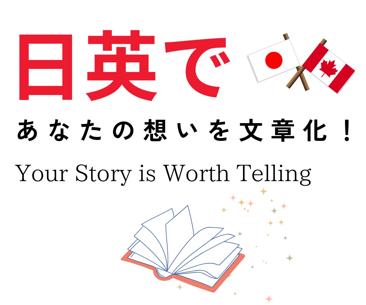 スッと心に届く文章を日本語・英語で伝えます 【ハリウッド俳優の感性】【海外大学院卒の文章力】最大限活用！ イメージ1