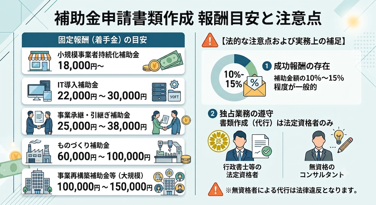 行政書士が各種補助金申請をサポートいたします 各種補助金の事業計画書作成〜電子申請をサポートします イメージ2