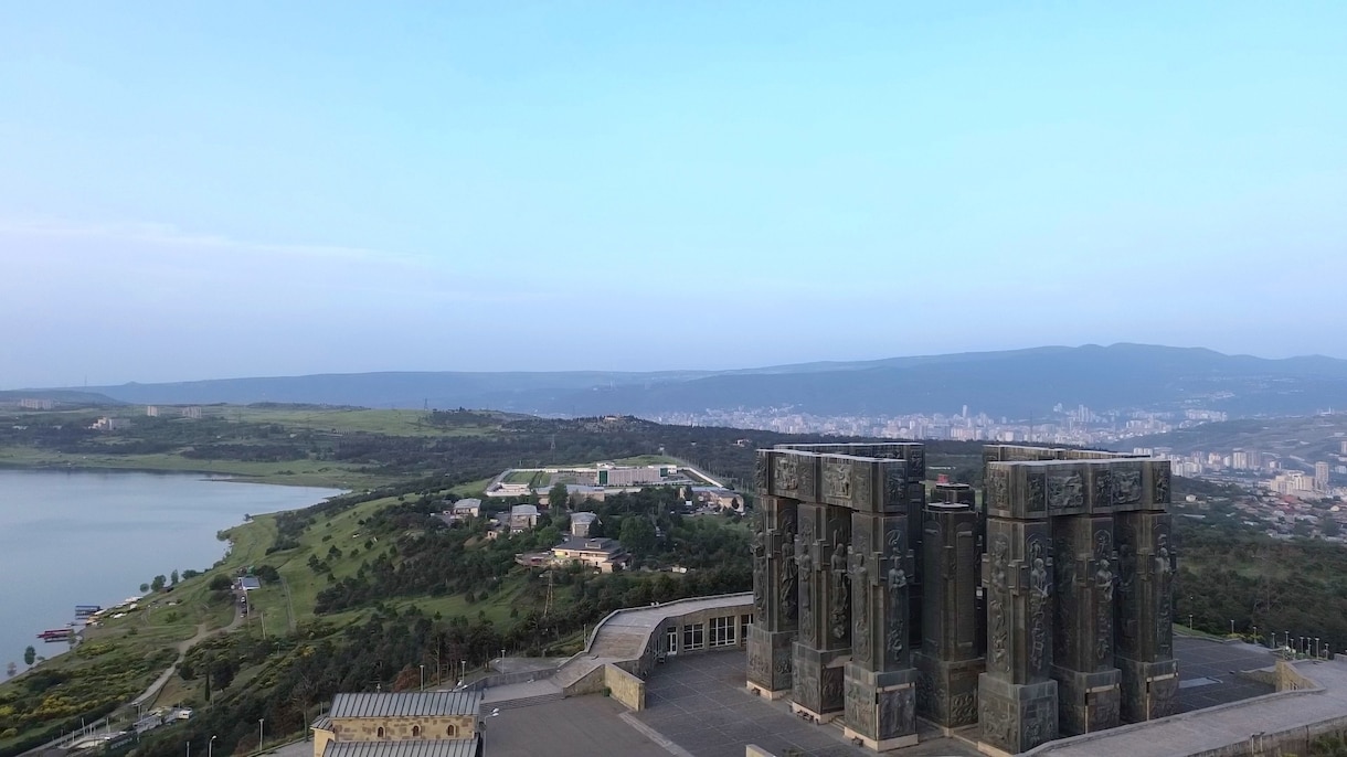 東欧ジョージアのドローン映像を販売いたします 旅行や広告PR等にジョージアの映像素材を利用したい方向け イメージ1