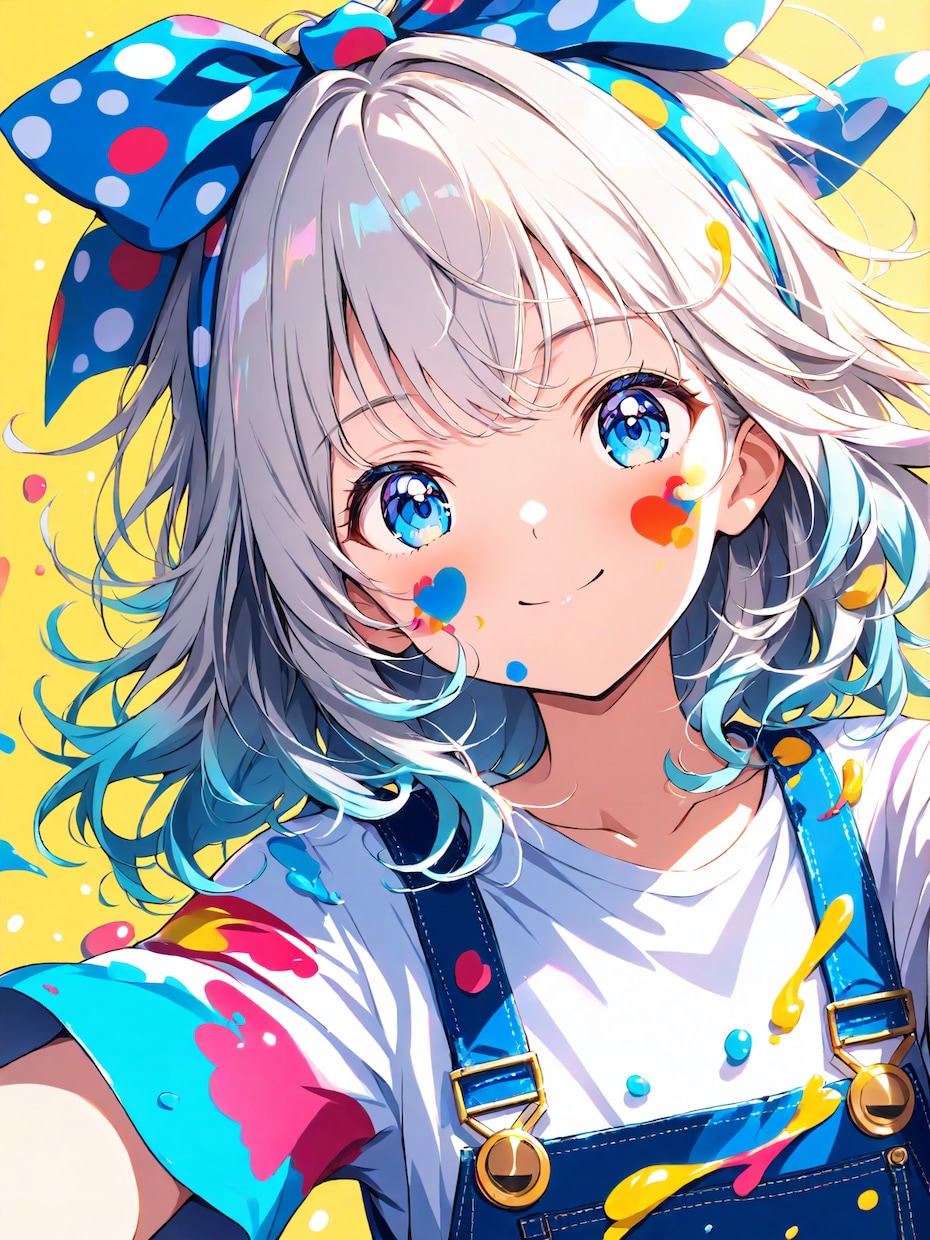 ColabでのAI画像生成サポートします 推しキャラ画像を生成しよう♪プロンプトで細かく設計！ イメージ1