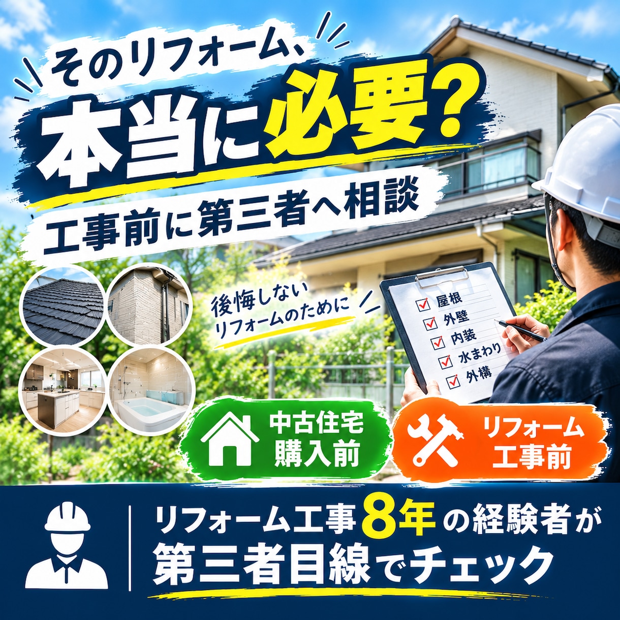 この家買って大丈夫？リフォーム前に相談します リフォーム工事8年の経験者が第三者目線で回答 イメージ2