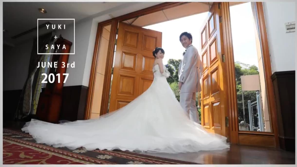 結婚式やイベントで使用する動画の制作編集をします 式場や業者に依頼すると高くて自由度が低いとお悩みの方へ イメージ1