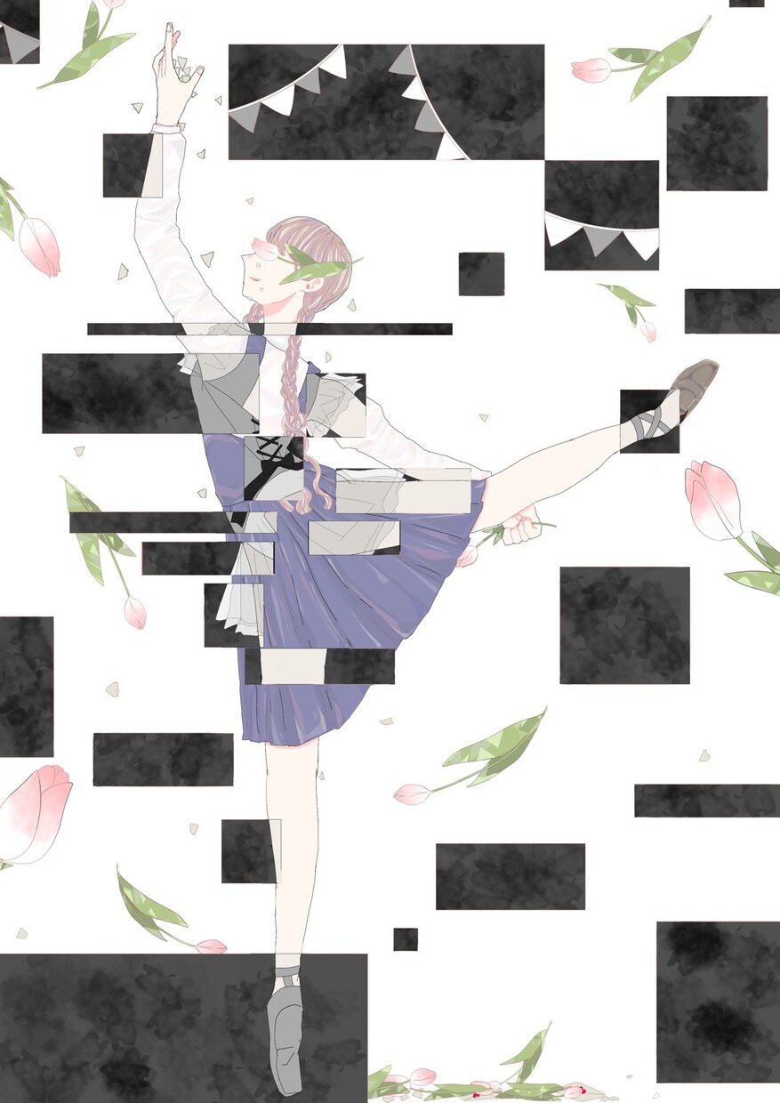1枚絵制作やキャラクターデザインができます 文字に色を感じる共感覚持ちな為小説の表紙や歌動画にピッタリ イメージ3