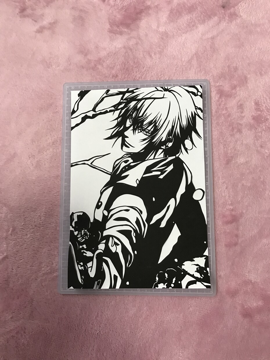 お好きな画像の切り絵をお作り致します 部屋の飾りやプレゼントに困っている方にオススメです！ イメージ8