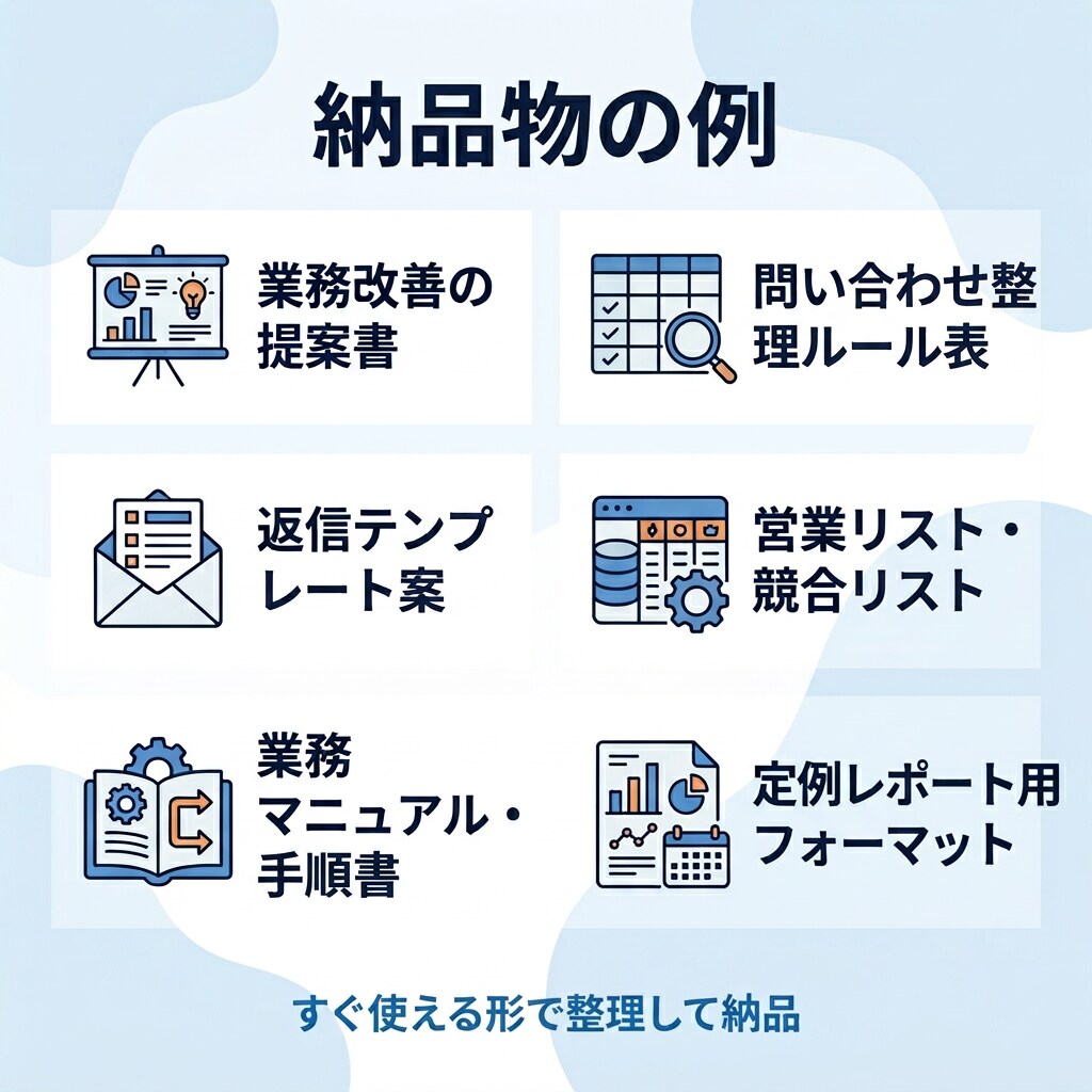 毎日の業務をラクに整えます 面倒な定例業務を整理して毎日の仕事をラクに整えます イメージ3