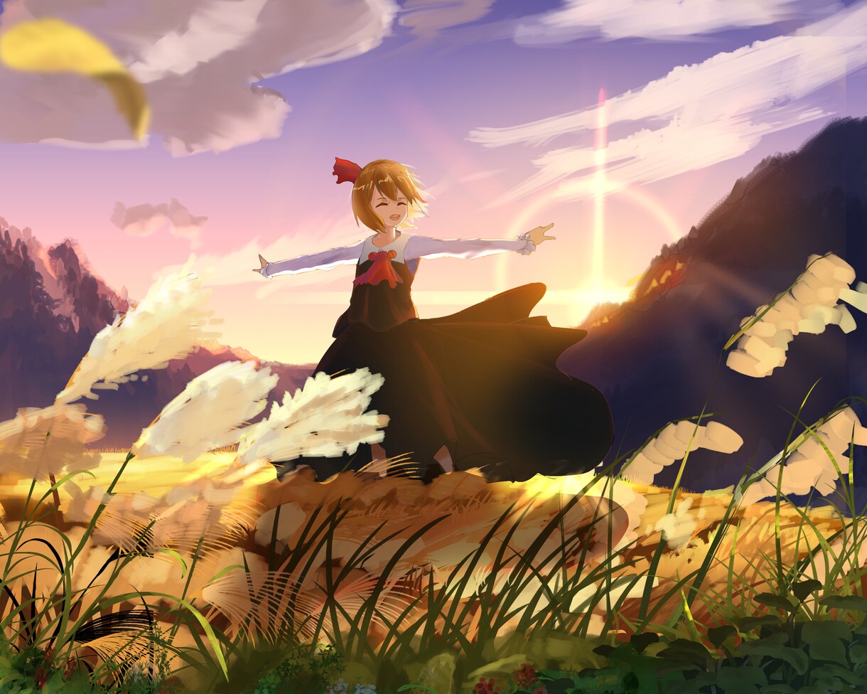 一枚絵描きます キャラクターと背景で魅せるイラストをご制作致します。 イメージ9