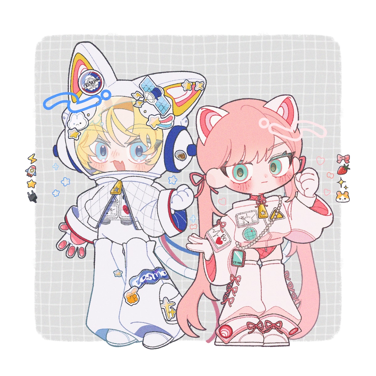 商用利用可能性！デフォルメイラスト制作します SNSアイコン・動画・配信などに！ イメージ1