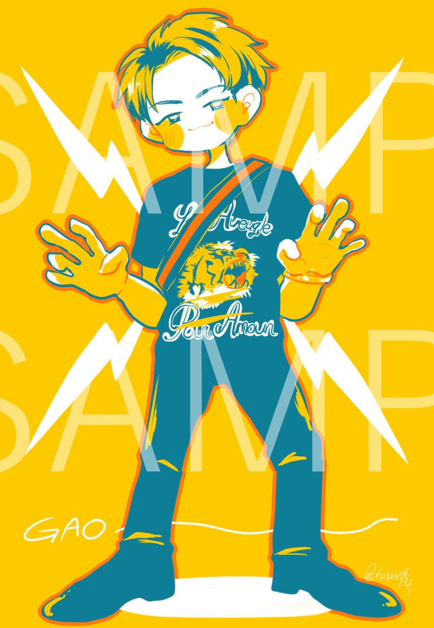 ポップなデザイン似顔絵制作いたしますます プロフィール画像・SNSアイコンに最適。プレゼントにも! イメージ5