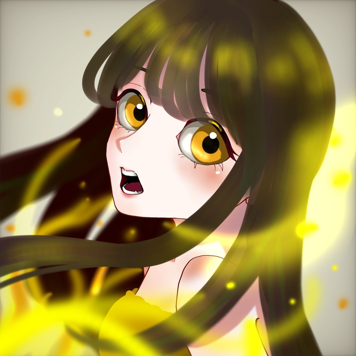 推しカラーで量産型な女の子描きます あなたの推し活応援したい！推しカラーのイラスト描きます！ イメージ7
