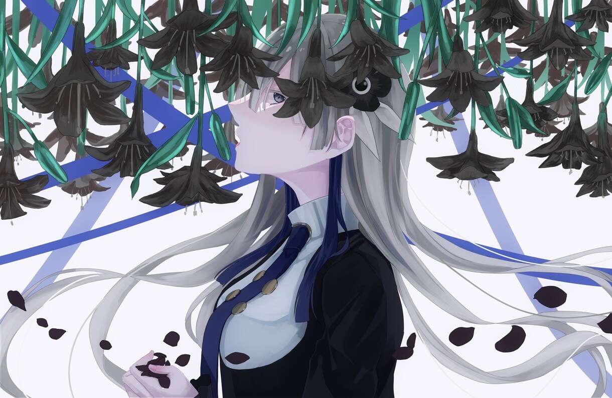 アイコン迷っている方！私の絵で飾って満足させます 暗いな雰囲気から明るいものまで！代理キャラや創作キャラまで！ イメージ3