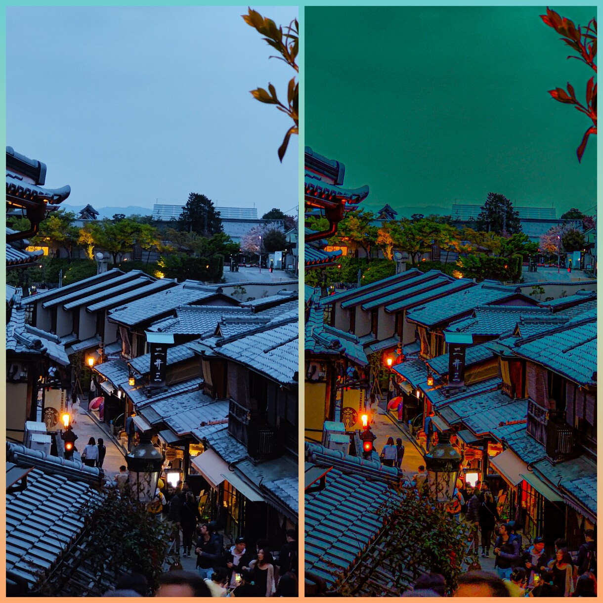 AdobeのLightroomで写真加工します スマホで撮った写真を一眼レフで撮ったかのようにします。 イメージ1