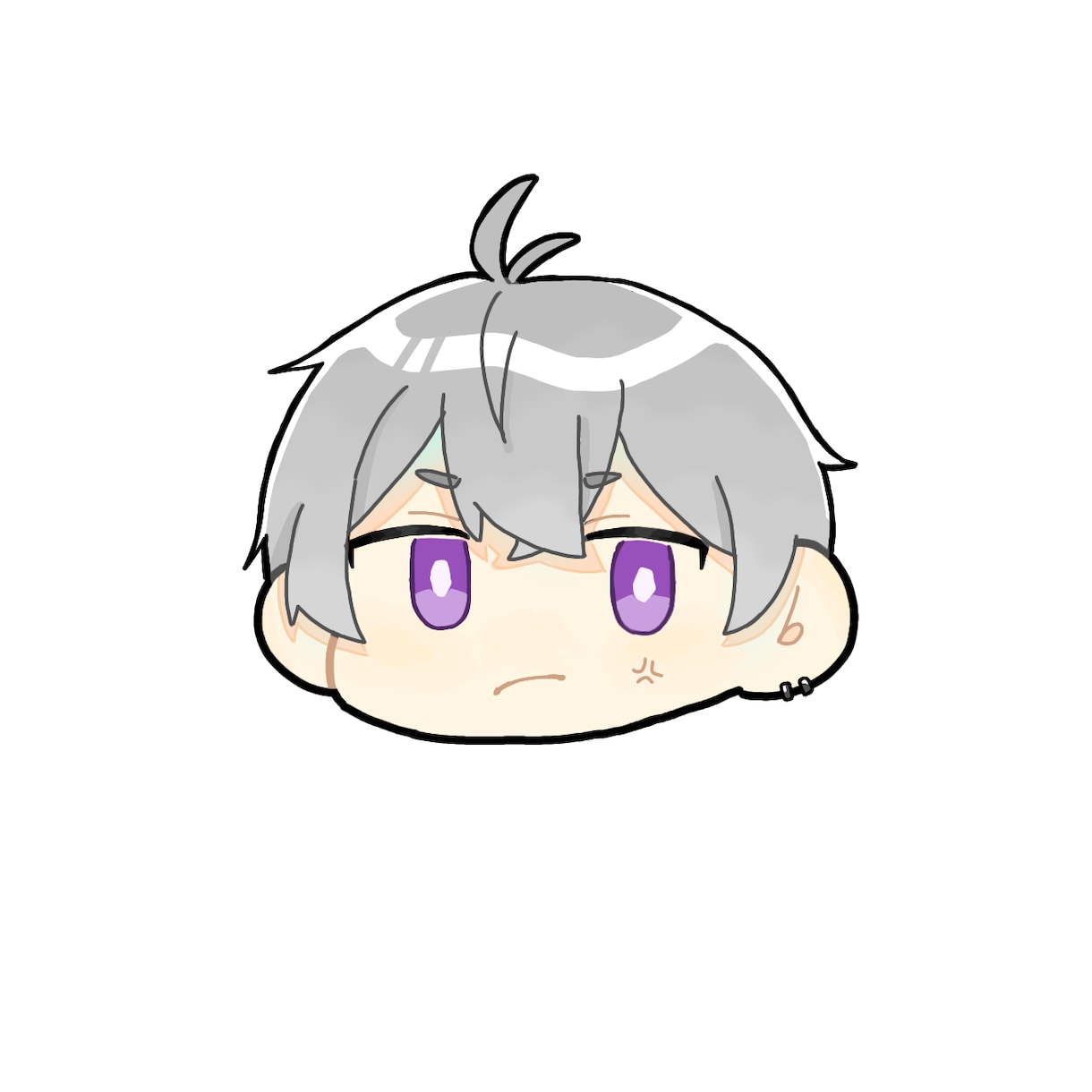 顔だけの可愛いちびキャラ描きます SNSのアイコンなどにいかがですか？ イメージ3