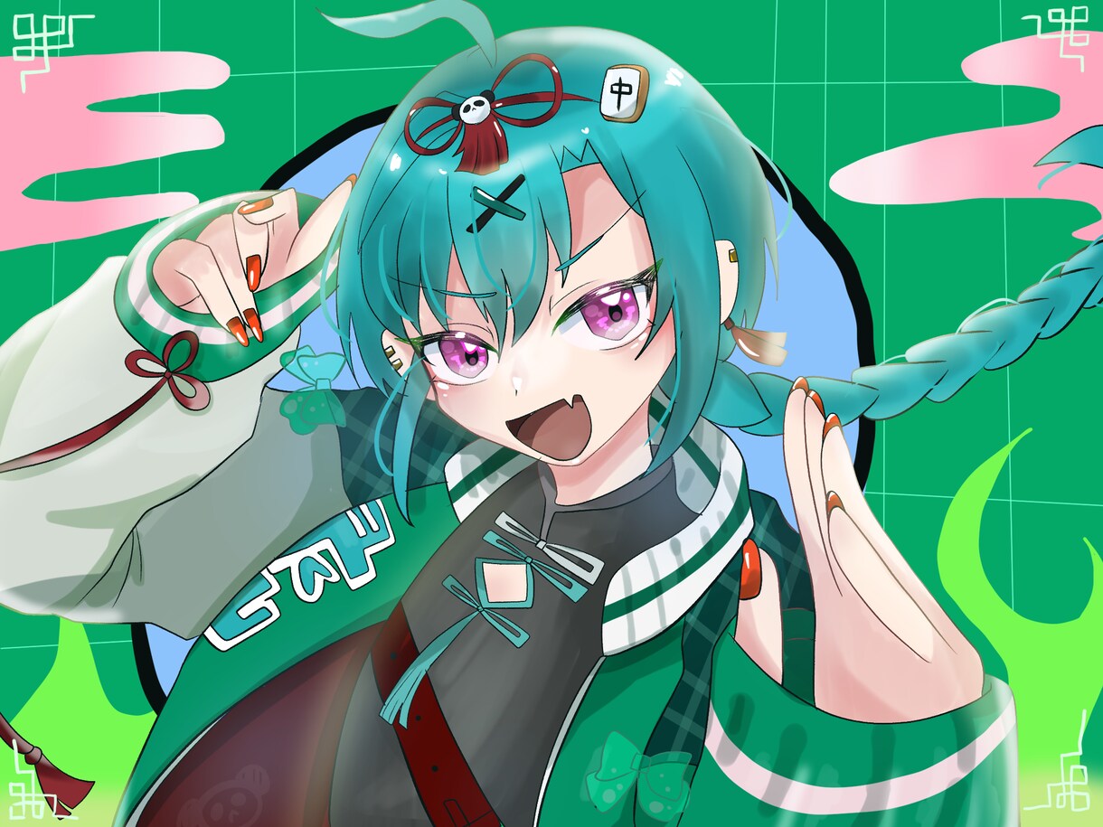 IRIAM用の立ち絵描きます かわいい女の子の立ち絵描きます！サービスでキービジュアルも✨ イメージ3