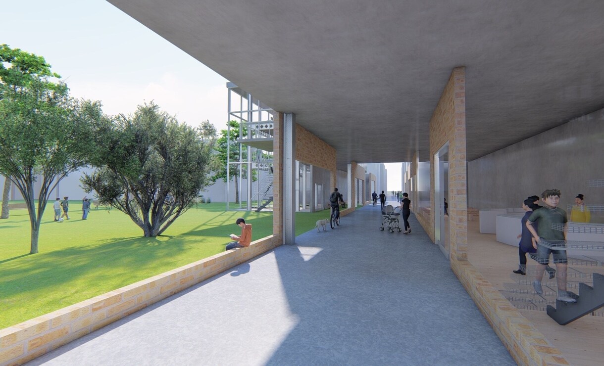 建築・リフォームの検討に！3Dパース製作します 構想状態の案を視覚的に表します。外観も内観も請け負います イメージ2