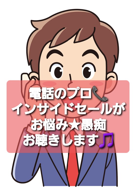 15万件電話したインサイドセールスがお悩み聴きます インサイドセールス7年★アラサーIT系男子と安らぎのお時間 イメージ1