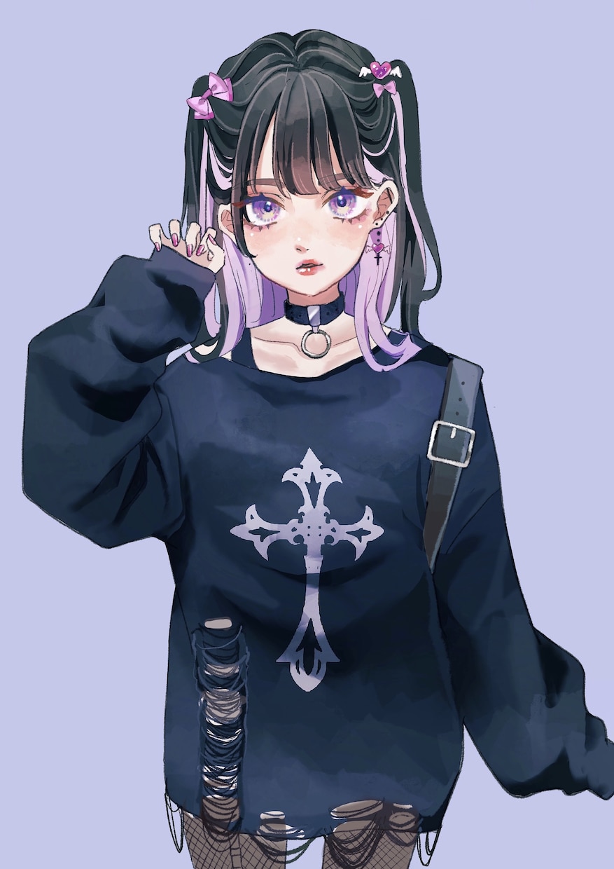 透明感のあるイラスト作成します SNSアイコン、ヘッダー、一枚絵等のイラストを作成します。 イメージ5