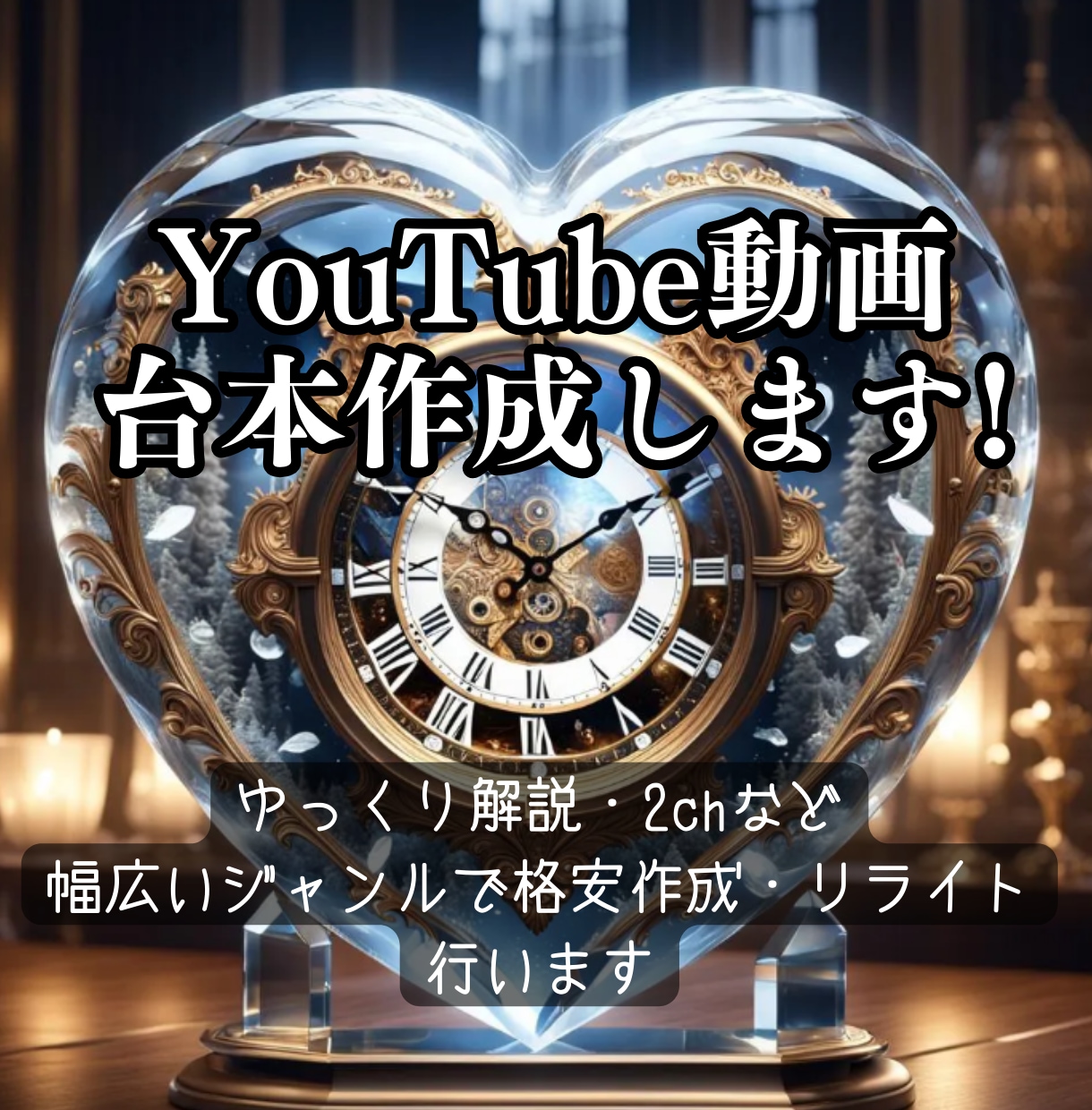 ゆっくり解説動画のシナリオ・台本作成します 魔理沙と霊夢のゆっくり解説動画のシナリオや台本を作成します イメージ2