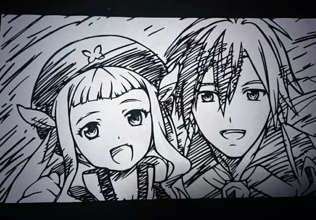 イラストや写真を切り絵下絵化します 細かい物でも！画像としてもよし！自分でやる時の下絵にも！ イメージ5