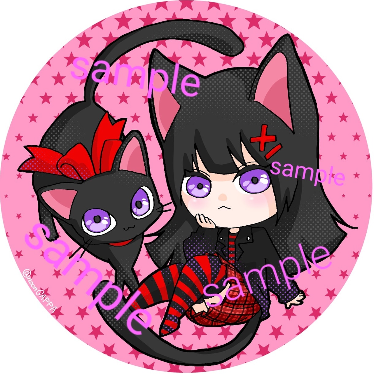 SNSアイコン描きます デフォルメイラスト出来るだけご希望の絵柄でお描きします イメージ1