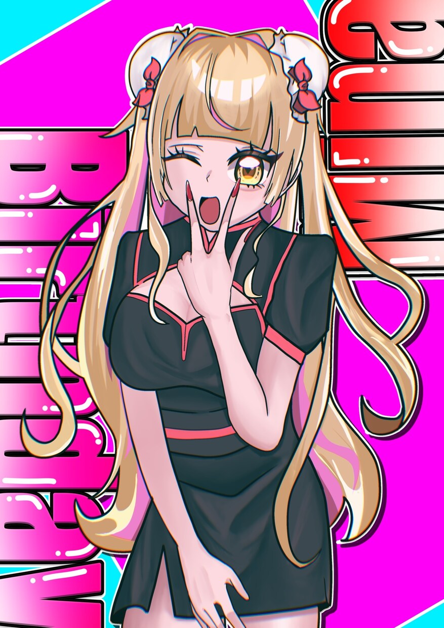 格安でオリジナルイラスト制作します ポップでツヤっとしたアニメ塗りが得意です イメージ1