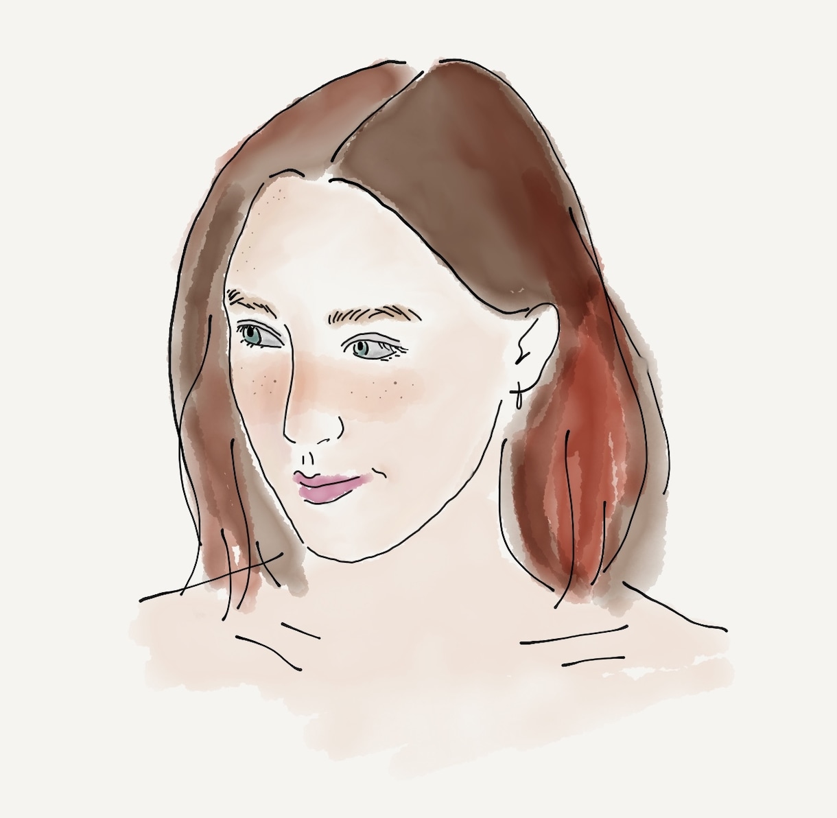 オシャレ度200％！水彩画風イラストをお描きします 柔らかいおしゃれなイラストを必要としている方へ！ イメージ5