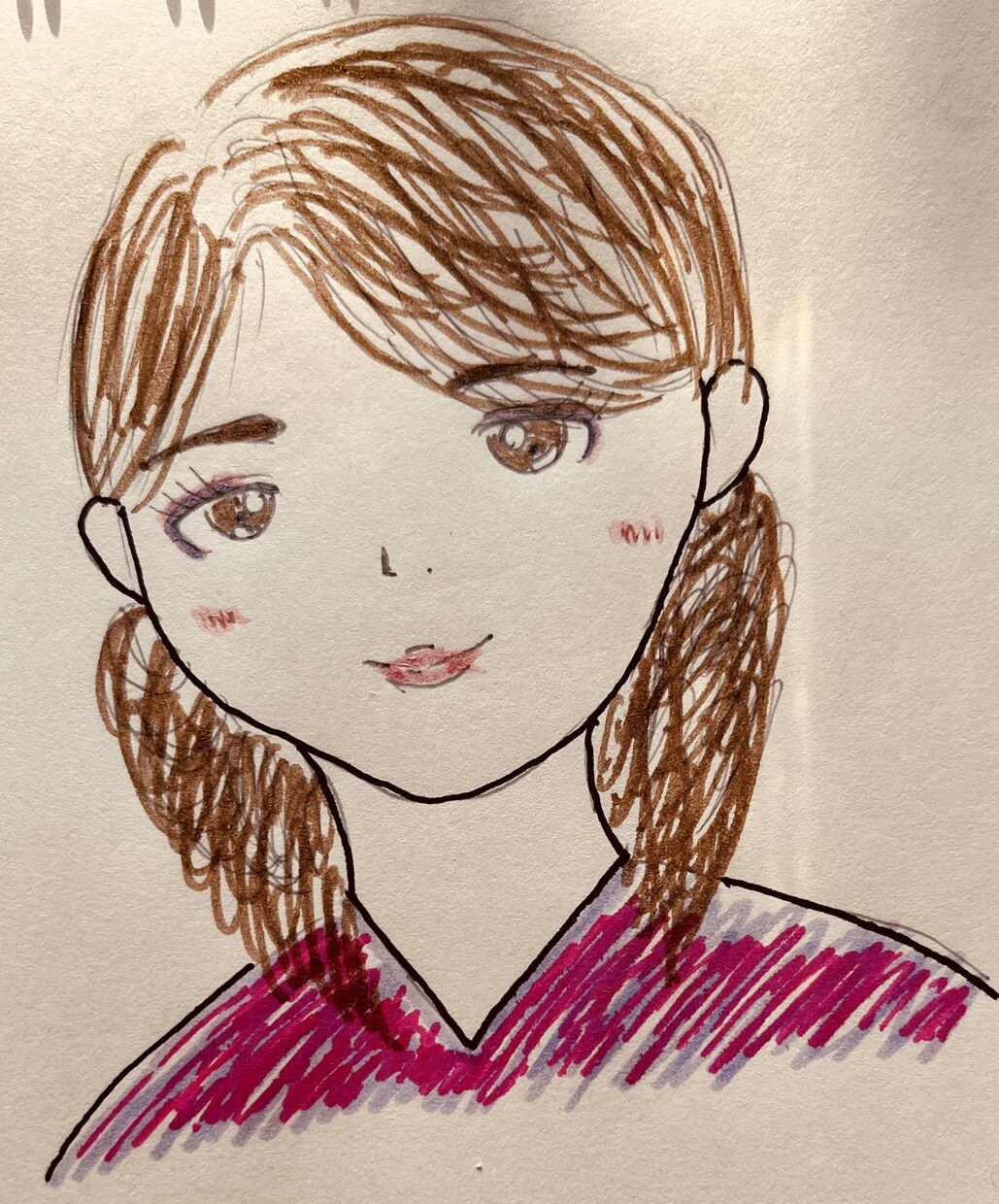 かわいい似顔絵描きます あなたもかわいくなっちゃお！！( ˶'ᵕ'˶) イメージ2