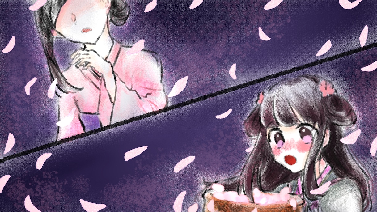 スチル、表紙絵等描きます 雰囲気に合わせて差分付きの大きめのイラストを描きます イメージ4