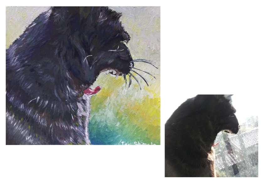 ペット（動物）の絵画お描きします お手頃価格で本格絵画！　インテリアや贈り物にぴったりです♪ イメージ4
