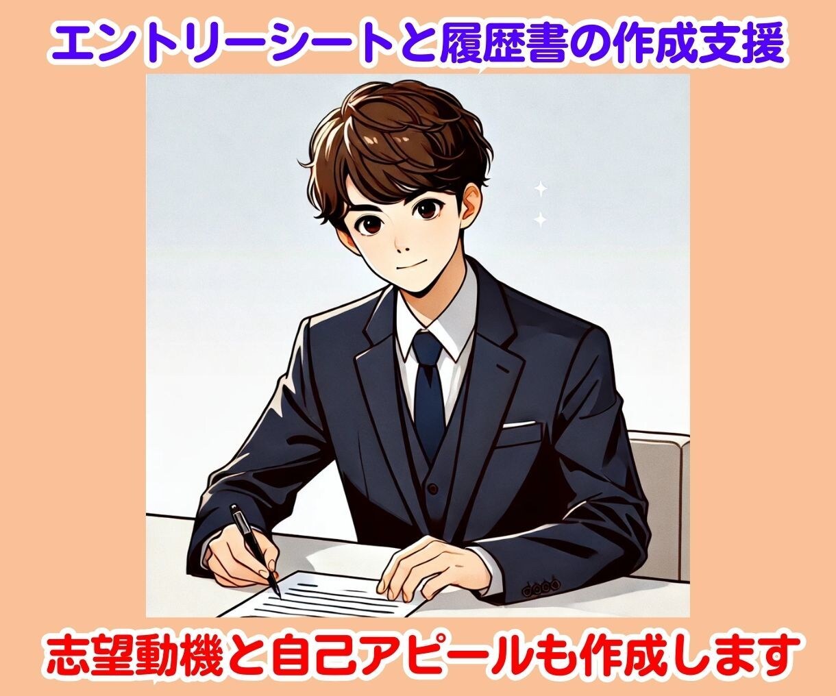 エントリーシートで差がつく！新卒限定書類作成します 強みや思いがしっかり伝わる書類　就活でライバルと差をつける！ イメージ1
