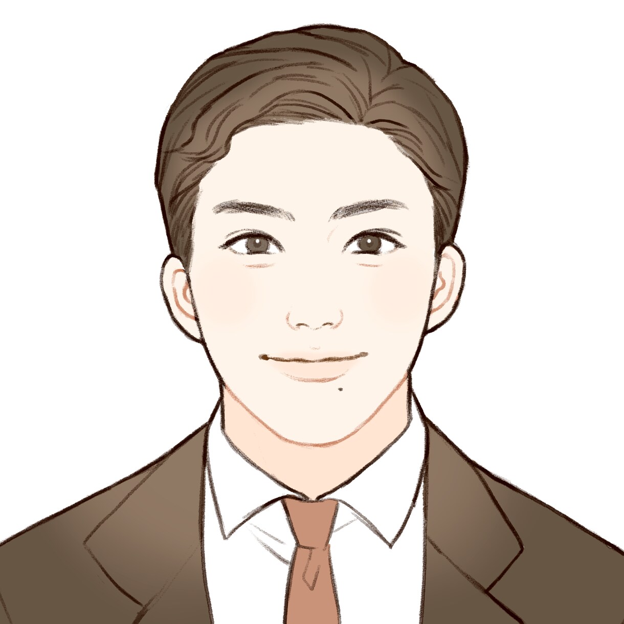 やわらかいタッチのあたたかな似顔絵お描きします 世界にひとつだけの優しくて心温まる一枚 イメージ6