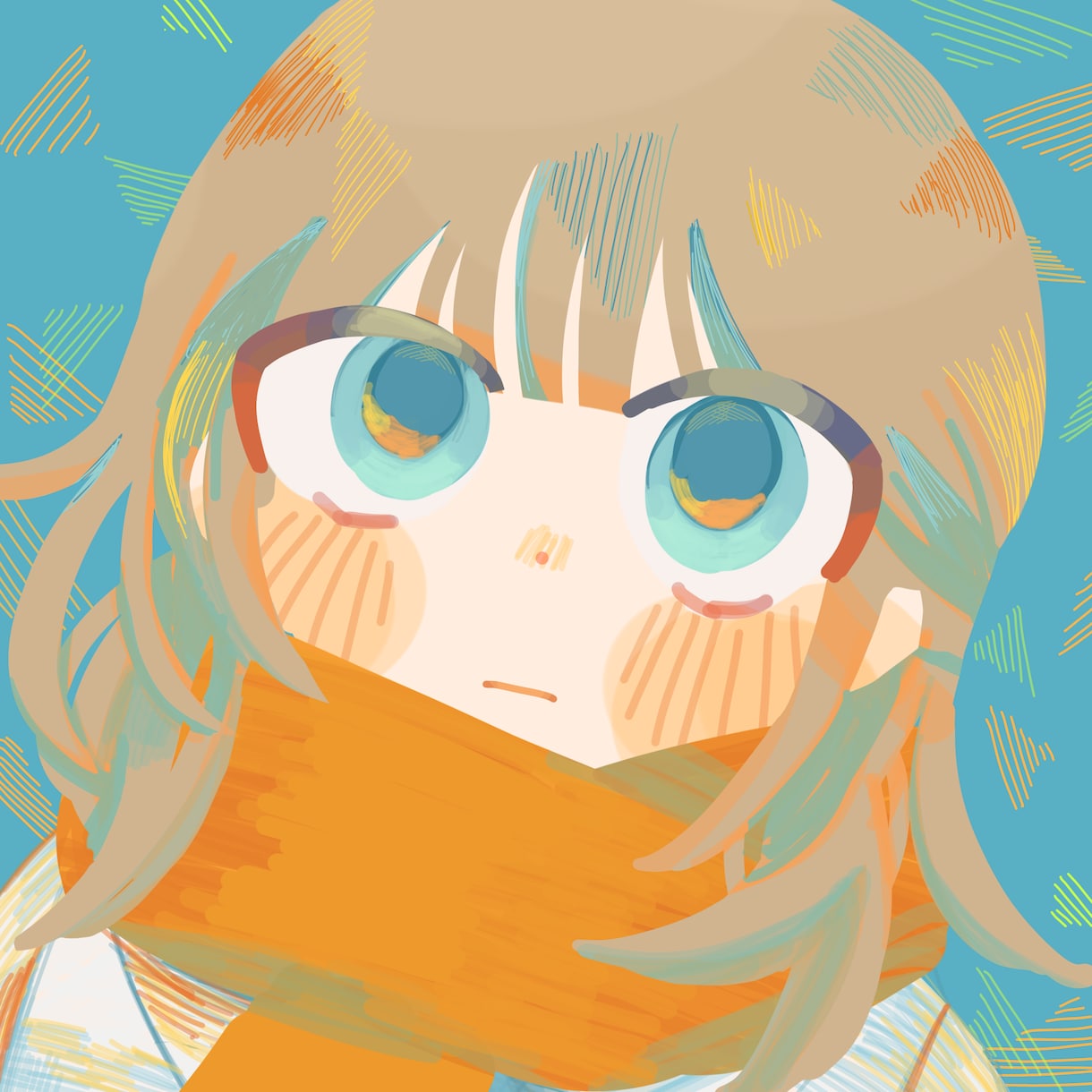 ポップなキャライラストお描きします ボカロ曲や歌ってみた、SNSアイコンなどに！ イメージ4