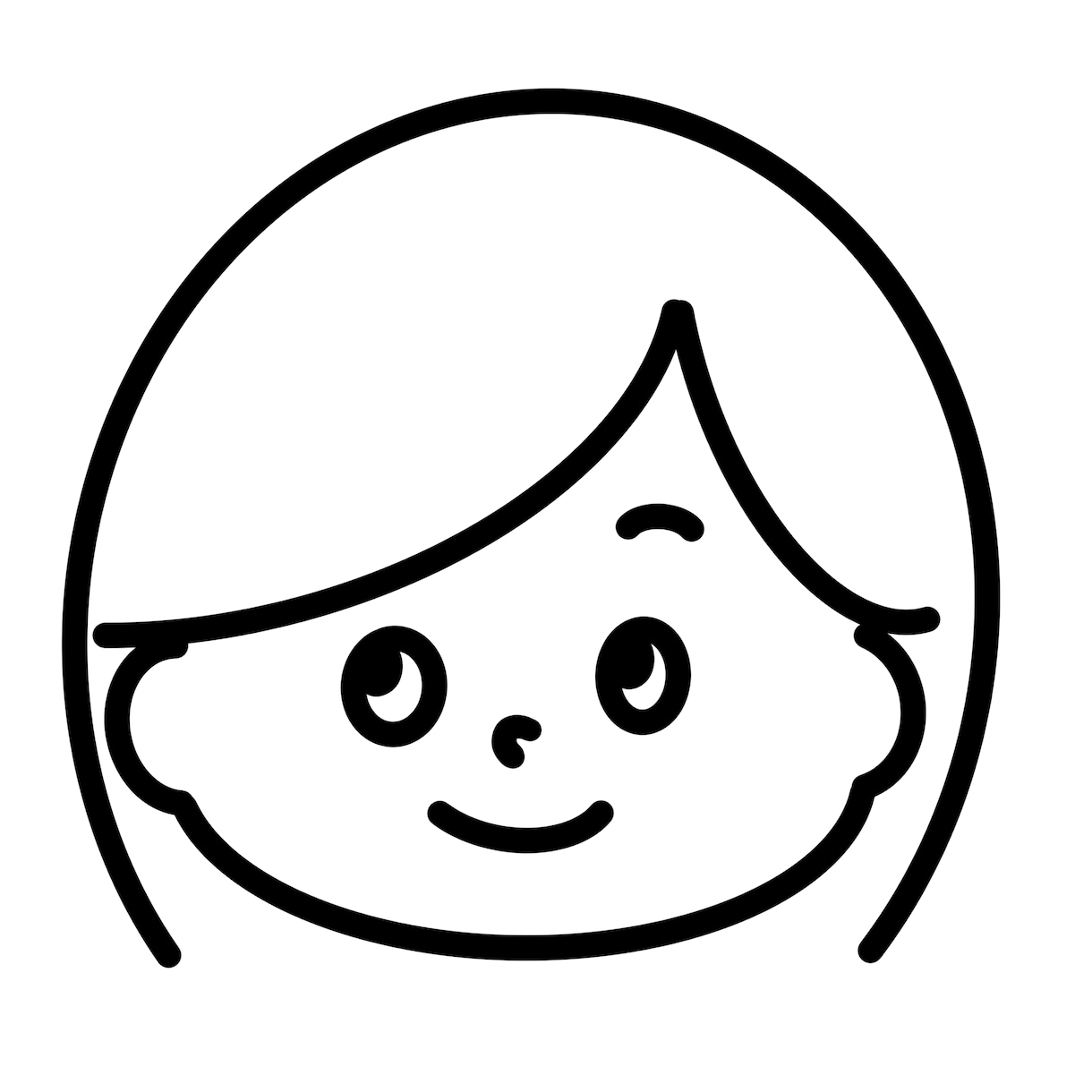 シンプルな似顔絵を描きます キャラクターチックなかわいいシンプルな似顔絵を描きます イメージ2