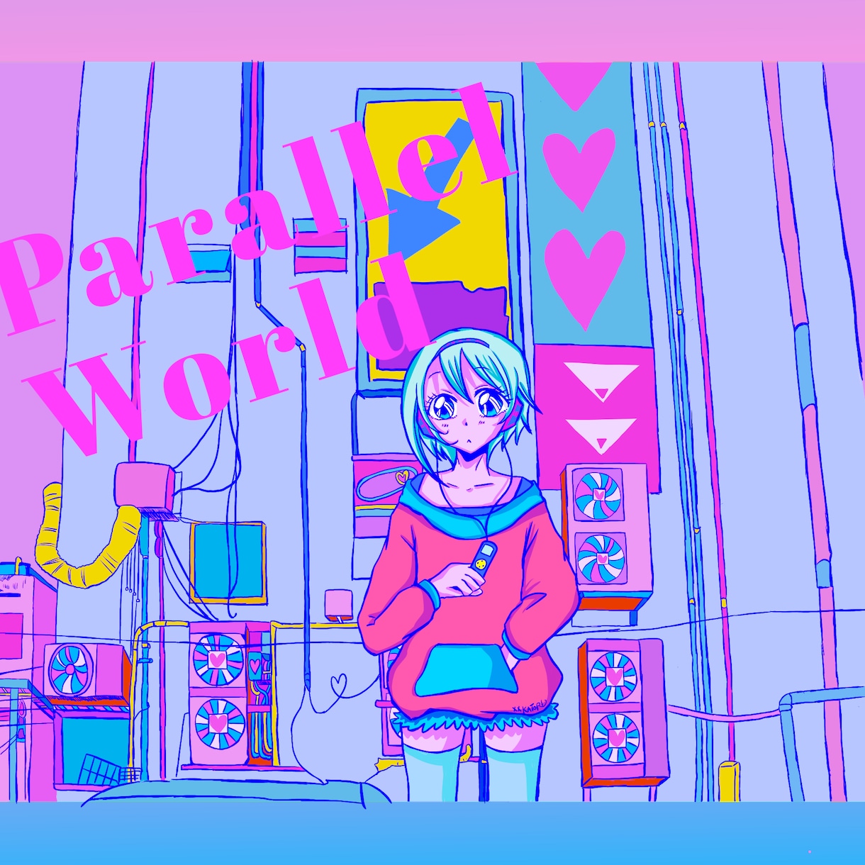 CDジャケットお描きします パッと目を引く音楽ジャケットをお描きします！ イメージ3