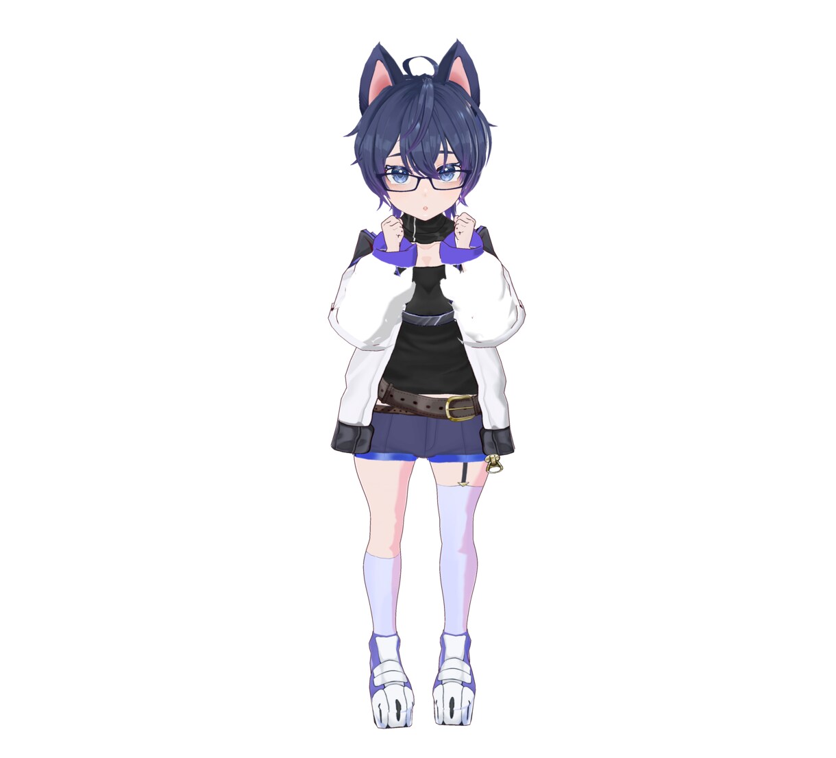 オリジナルイラストを3D化します VRChat，Vtuberで使用するアバターを作製します！ イメージ9