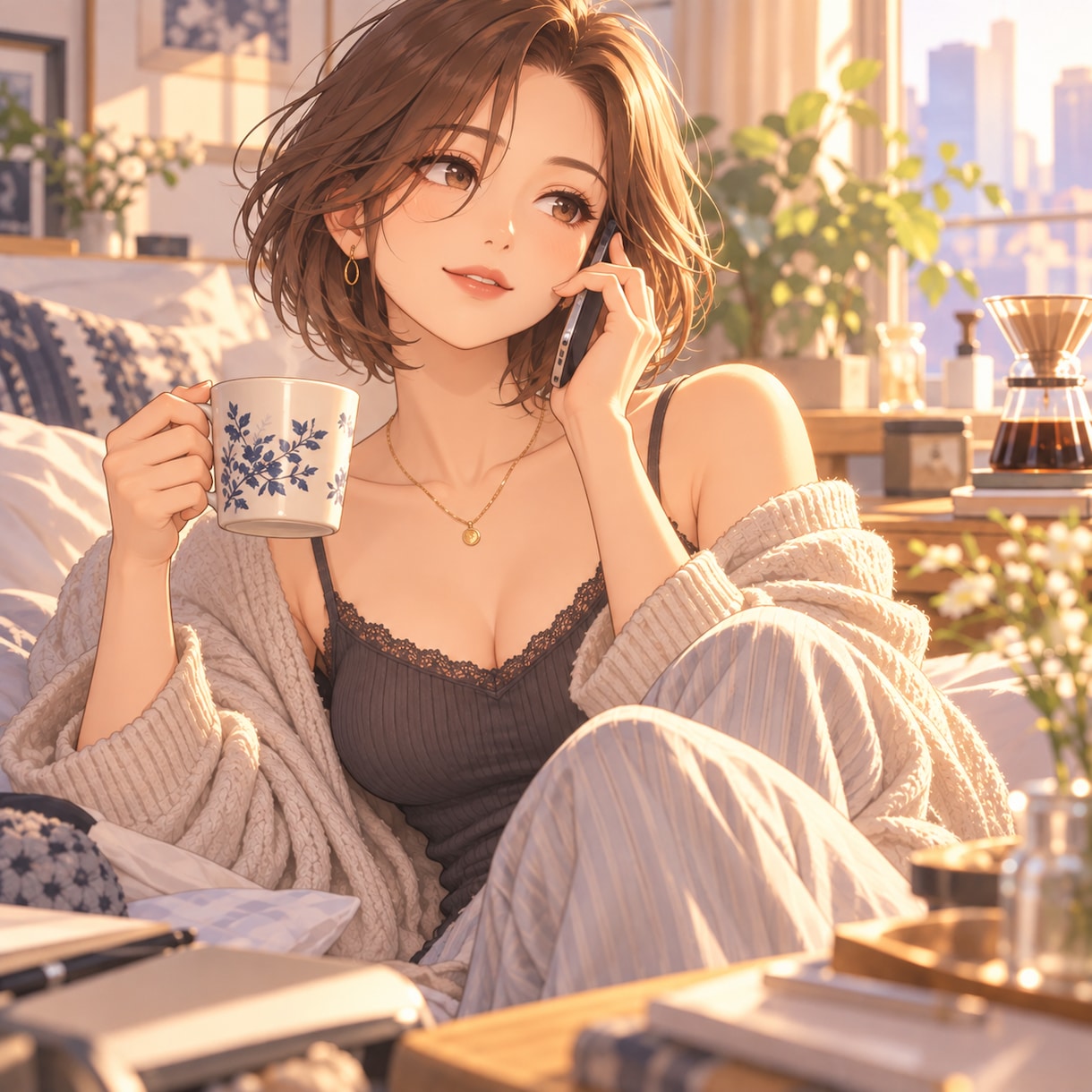 起きれない朝に　モーニングコールいたします 声で気持ちよく一日を始めるお手伝いをします｜モーニングコール イメージ1