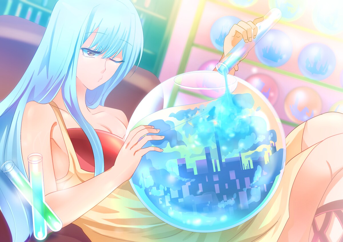 表紙・観賞用イラスト・挿絵etcキャラ描きます 元気で明るい色調やハッキリした着色が得意です！ イメージ5