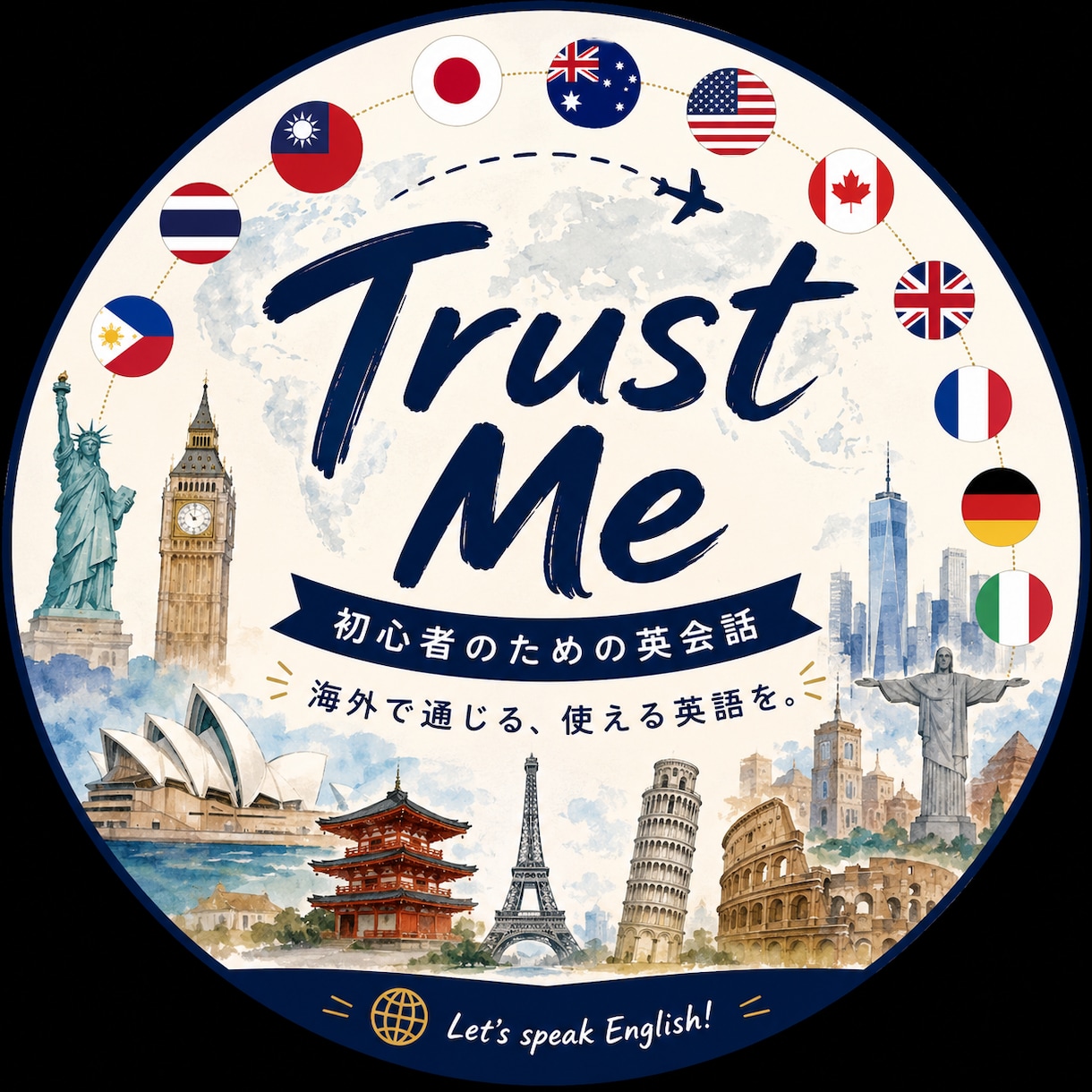 初心者向けオンライン英会話レッスンします 海外経験を活かし楽しく英語を学べます イメージ1