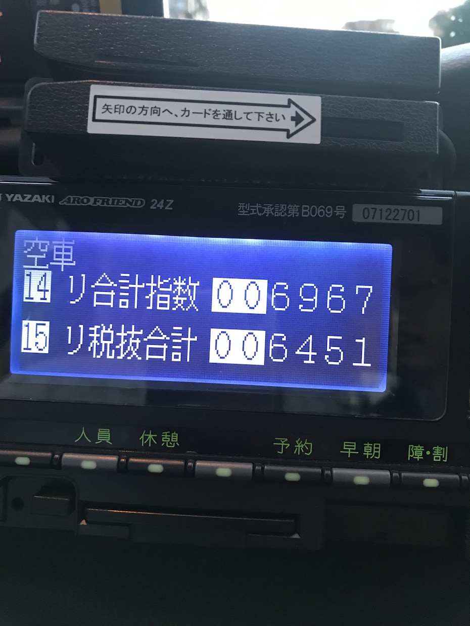 値上げ前の画像。都内でタクシー始める方に指導します 1日の売上目標10万円。貴方の不安を私がサポートします。 イメージ5