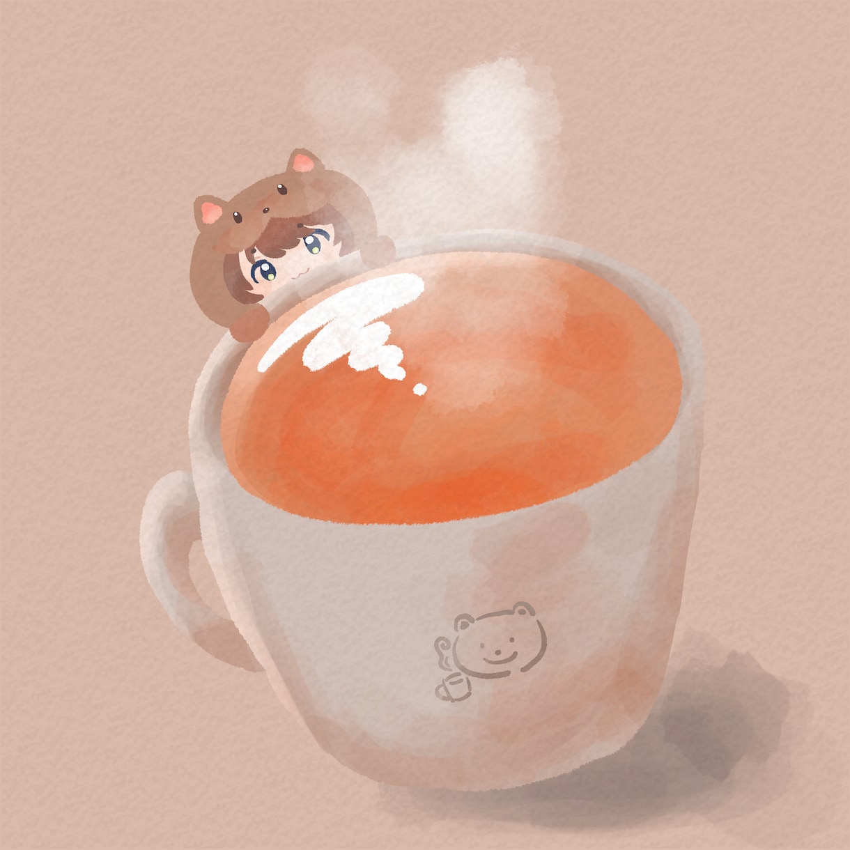温かみのあるイラストを描きます アナログテイストなかわいいイラストが得意です。 イメージ1