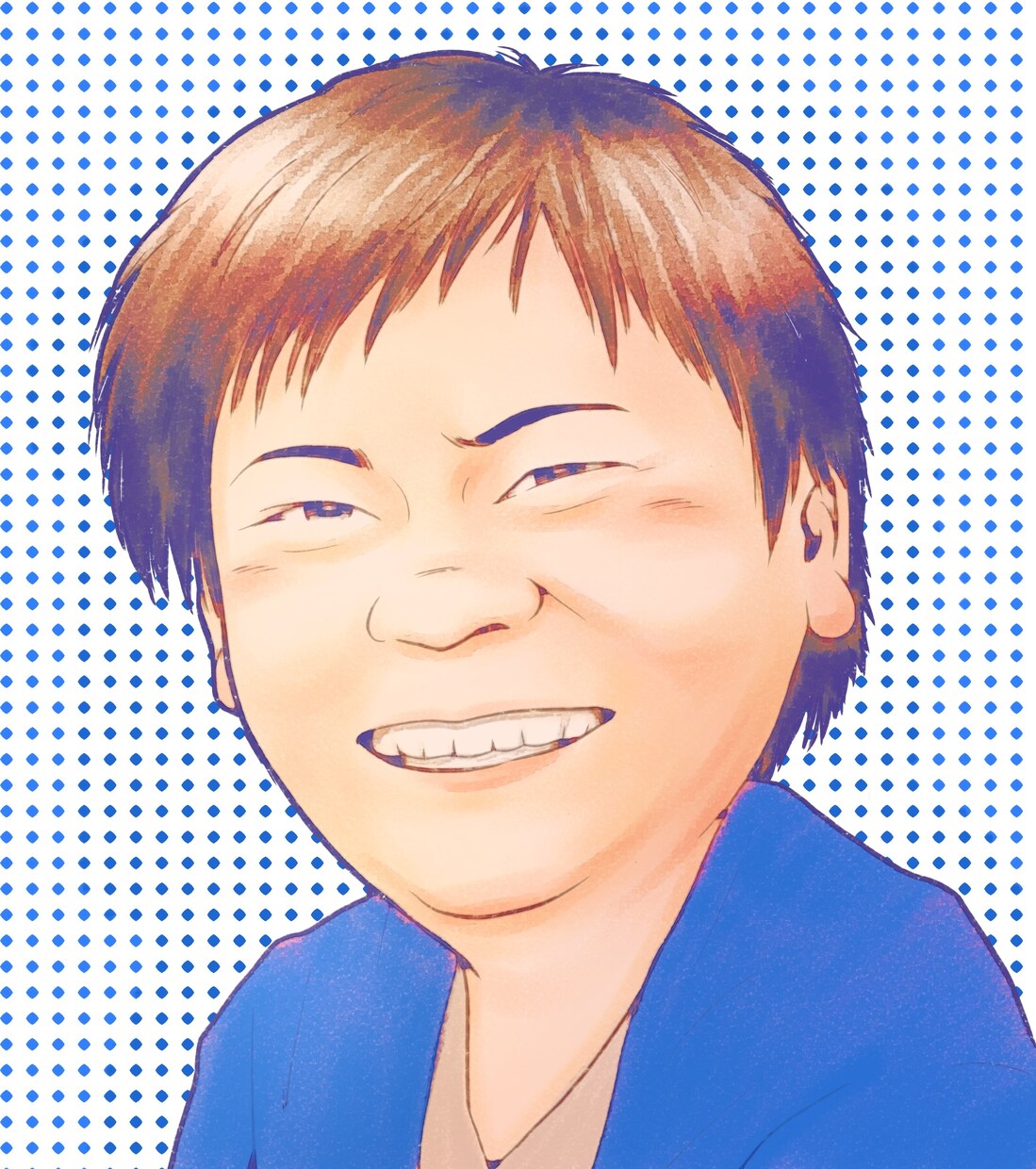 名刺やアイコン向きの似顔絵を提供いたします インパクトのある似顔絵をオシャレに描きます イメージ5