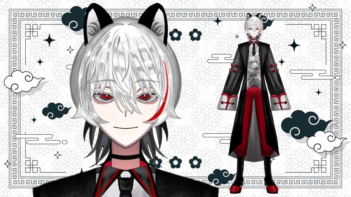 Live2Dモデル制作イラストから一括で制作します イラストの魅力を、そのまま動きへ イメージ9