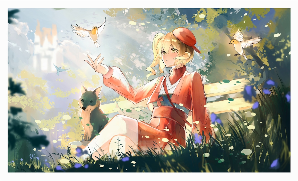 光が感じられる美麗なイラストを届けます 圧倒的描き込み量！サムネイルやアイコン、鑑賞用に！ イメージ7