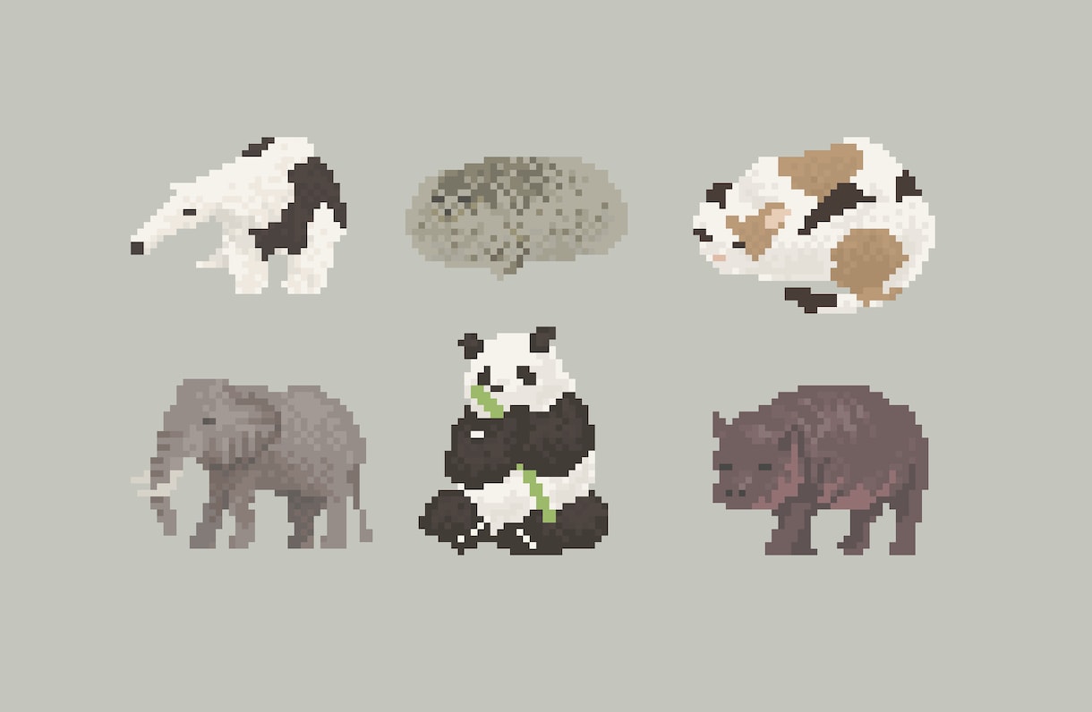 ドット絵アイコン描きます 人物・生き物・建物・物・背景など イメージ1