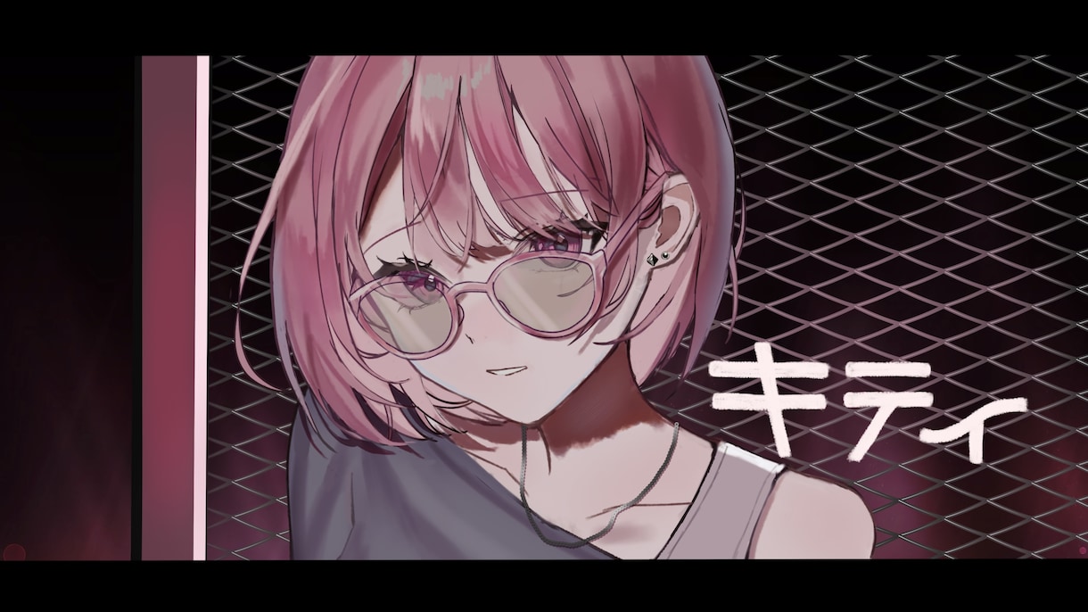 歌い手様向け｜表情が魅力的なイラスト制作します 可愛い系からかっこいい系、ダークな雰囲気まで幅広く対応。 イメージ3