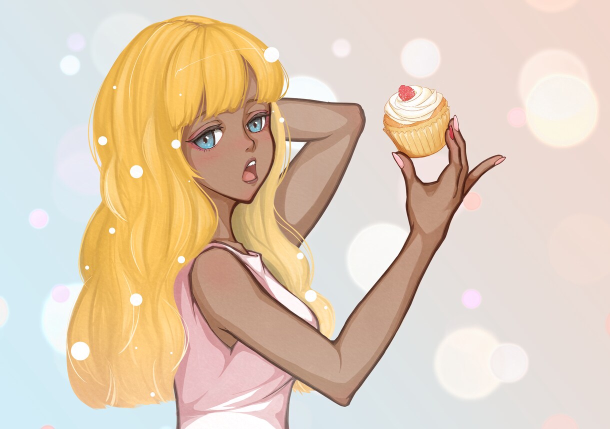 SNSアイコンや、キャラクターイラスト承ります 淡く優しい色合いのイラストが特徴です イメージ1