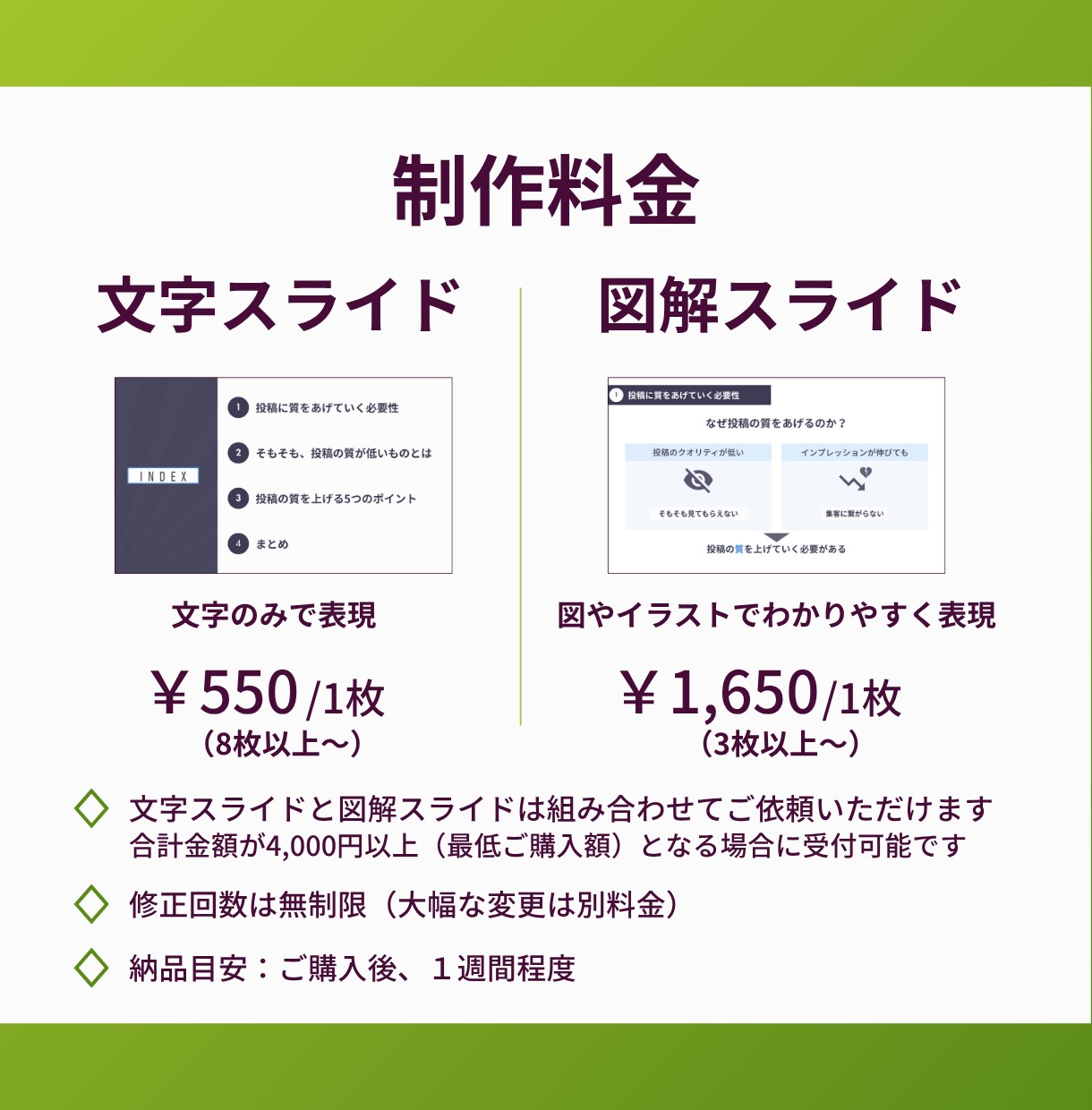 Canvaで伝わる、心あるスライド資料を制作します 情報を整理し図解で視覚化｜営業・セミナー資料など用途に対応 イメージ2