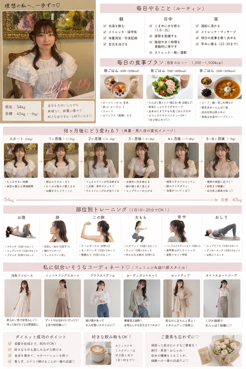 産後ママ必見！ダイエットサポートします 産後16kg痩せたママにおまかせ♡リバウンドしないダイエット イメージ1