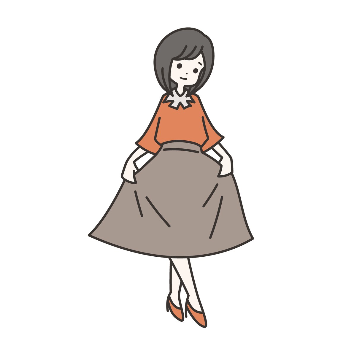 シンプルでポップなイラスト描きます SNSなどで使いやすいシンプルなイラスト イメージ3